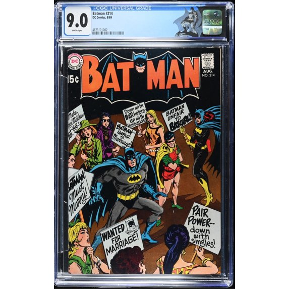 Batman #214 - CGC 9 Comic Book