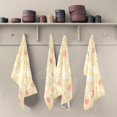 thumbnail image 5 of GZHJMY Soft Absorbent Reusable Kitchen Towels, Set of 4|28x18 in, Colorful Flowers Dining Kitchen Living Room Tea Towels Dish Towels Decorative Towels, 5 of 7