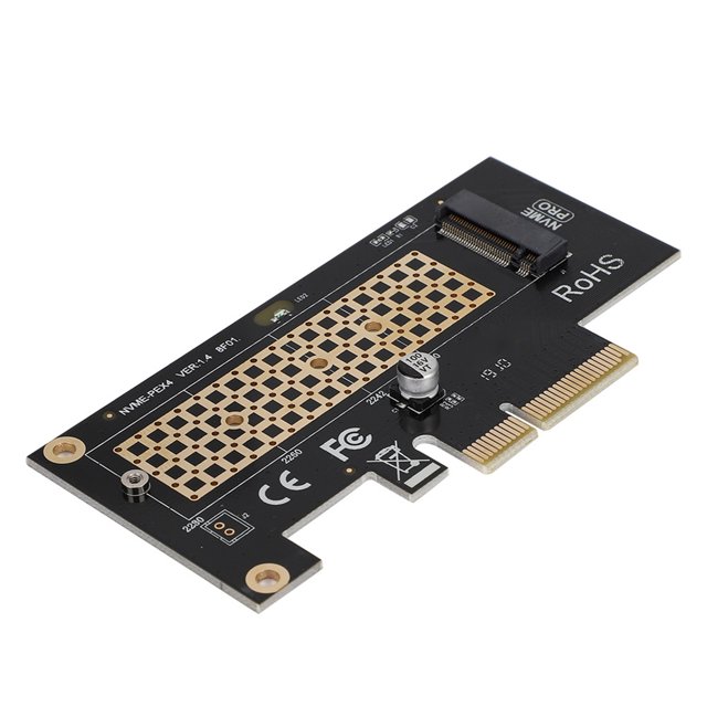 Adaptateur PCIE3.0 GEN3, Carte d'Extension d'Interface d'Ordinateur SK4 pour Ordinateur