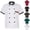 #03 White, variant on Chef Coat Short Sleeve Chef Jackets For Men Breathable Cook Shirts Restaurant Kitchen Working Uniform,L,#03 Wine