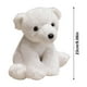 thumbnail image 3 of Adorable Muñeco Oso Polar, Peluche Suave, Perfecto Para Niños Y Niñas, Para El Dormitorio O La Guardería., 3 of 7