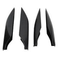 thumbnail image 1 of Couvre-Rack de Toit, 4 Pcs Couvre-Rack de Toit en Plastique Remplacement de Rail de Toit pour Land Cruiser Prado FJ120 2002 à 2009, 1 of 8