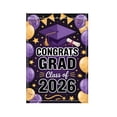 thumbnail image 2 of Graduation Garden Flag 45x30cm Polyester Outdoor Decor for Party Photo Backdrop Patio Banner, 2 of 6