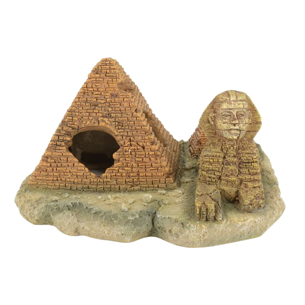 Reptile Hideout Lizard Snake Tortoise Cave Box Figurine Egyptian Hide