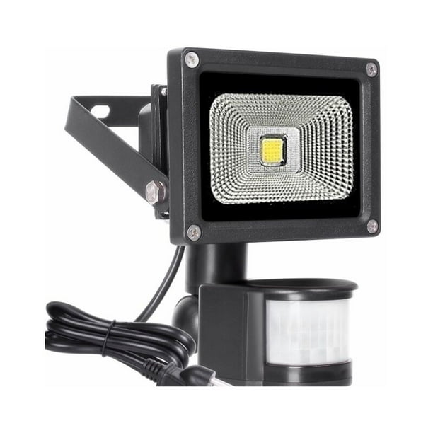 CLY Detector de movimiento Reflector LED para exteriores, 60 LED Sensor de movimiento Luz exterior 6500K Blanco frío IP66 Foco empotrado para patio, jardín, almacén L JAMW Sencillez