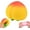 Peach Squishies-Yellow, variant on FYHALE Pink Apple-shaped Squishies Toys Stress Ball, Soft Fruit Fidget Toys, Fruit Squeeze Dough Squish Toys Sensory Squeeze Balls Toys