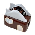 thumbnail image 2 of Toothbrush Head Cover Plastic House-Shaped with Secure Clip for Travel, Camping and Daily Use, 2 of 6