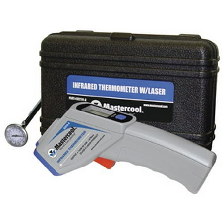 Laser Temp Gun - Mastercool 52224ASP Infra Red Temp Gun With Pocket Thermometer