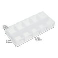 thumbnail image 2 of 4Pcs Small Divided Box Jewelry Storage Box Bead Earring Organizer Plastic Bead Storage Box, 2 of 7
