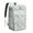 White-16, variant on Wildflower Bloom Insulated Backpack Cooler, Waterproof Leakproof Lunch Bag, Rustic Farmhouse Floral Design for Spring and Summer Outdoors