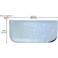 thumbnail image 2 of Slip In Eyeglass Case For Women, Soft Glasses Case with Pearly Finish- Blue, 2 of 8