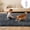 Grey, variant on Wired Heated Floor Mat , Electric Heated Rug Gaming Rug with 3 Heat Levels & Auto Off, Soft Plush Heating Carpet Foot Warmer for Living Room Bedroom Office Playroom Game Room