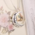 thumbnail image 4 of Mother's Day Necklaces for Women,I Love You Letter Mom Heart Pendant Necklace,Mother's Day Gifts for Mom, 4 of 9