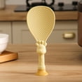 thumbnail image 1 of Xuewenshw Deer Suction Cup Rice Spoon Household Vertical Non Stick Rice Serving Rice Cooker High Temperature Vertical Cute Fawn Rice Spoon For Kitchen Dinner Table Set for 6 with Runner, 1 of 3