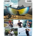 thumbnail image 4 of Gafas de Sol para Ciclismo Hurdilen Polarizadas UV400 con 5 Lentes Intercambiables Unisex, 4 of 7