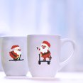 thumbnail image 4 of Cuadros Decorativos Kit de pintura de diamante de Papá Noel de Navidad redondo de pegatinas adhesivas de 6 uds. Sywqhk Nuevos Originales, 4 of 9