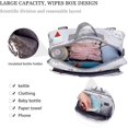 thumbnail image 4 of Organizador de bolsos ZHAOCHENG para cochecitos Gris claro, 4 of 5