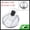 White, variant on Unique Bargains 1 Pc Portable Tumbler Lid for Office Use Travel Purposes Black