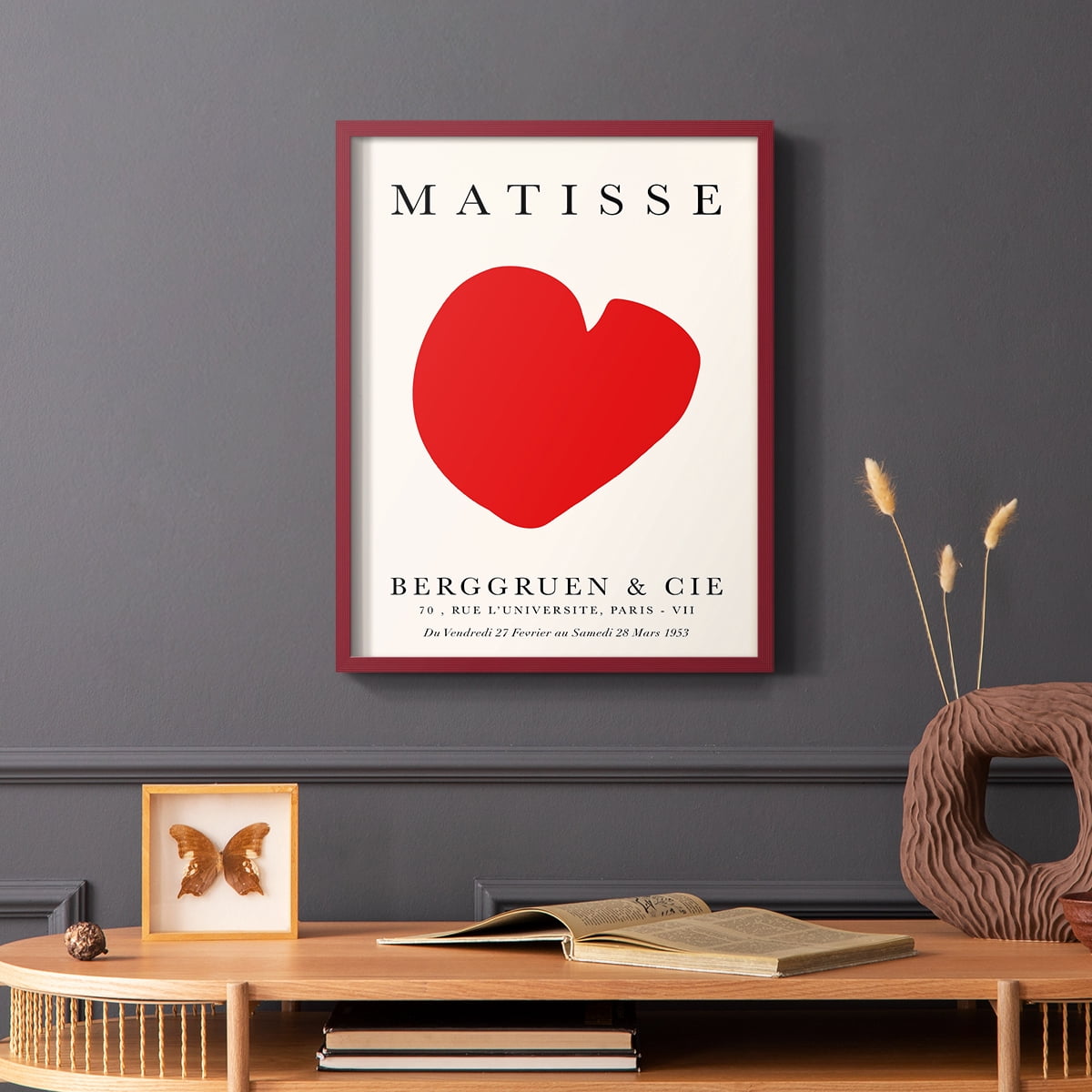 Matisse CCXVIII in Solid Wood 8 x 10 Framed Print