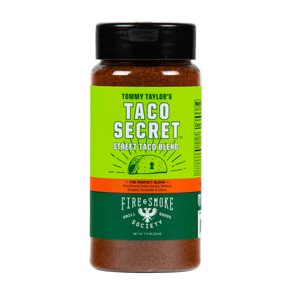 Fire & Smoke Society Taco Secret Tex-Mex Mixed Spice Blend, 7.9 oz
