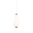 thumbnail image 2 of WAC Lighting Amelia 7" LED 3000K Transitional Aluminum Mini Pendant in Black, 2 of 5