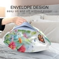 thumbnail image 7 of Coolnut Watercolor Flowers Butterflies Satin Pillowcase for Hair and Skin Silk Pillowcase Soft Pillow Covers Smooth Cooling Pillowcase with Envelope Closure Size 20x40 In Home Decor Gifts, 7 of 7