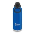 thumbnail image 6 of Bubba Trailblazer 40 oz Very Berry Blue and Black Stainless Steel Water Bottle with Wide Mouth Lid, 6 of 9