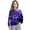 Purple, variant on Boys Galaxy 3D Print Hoodie Pullover Long Sleeve Casual Sweatshirts With Pocket Kids Hoodies Dark Blue 4 Y-5 Y