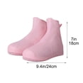 thumbnail image 2 of Homellea Silicone Rain Shoe Covers, Waterproof Reusable Overshoes with Non Slip Sole, Portable Foldable Shoe Protectors for Walking, Cycling, Gardening and Travel, 1 Pair, 2 of 8