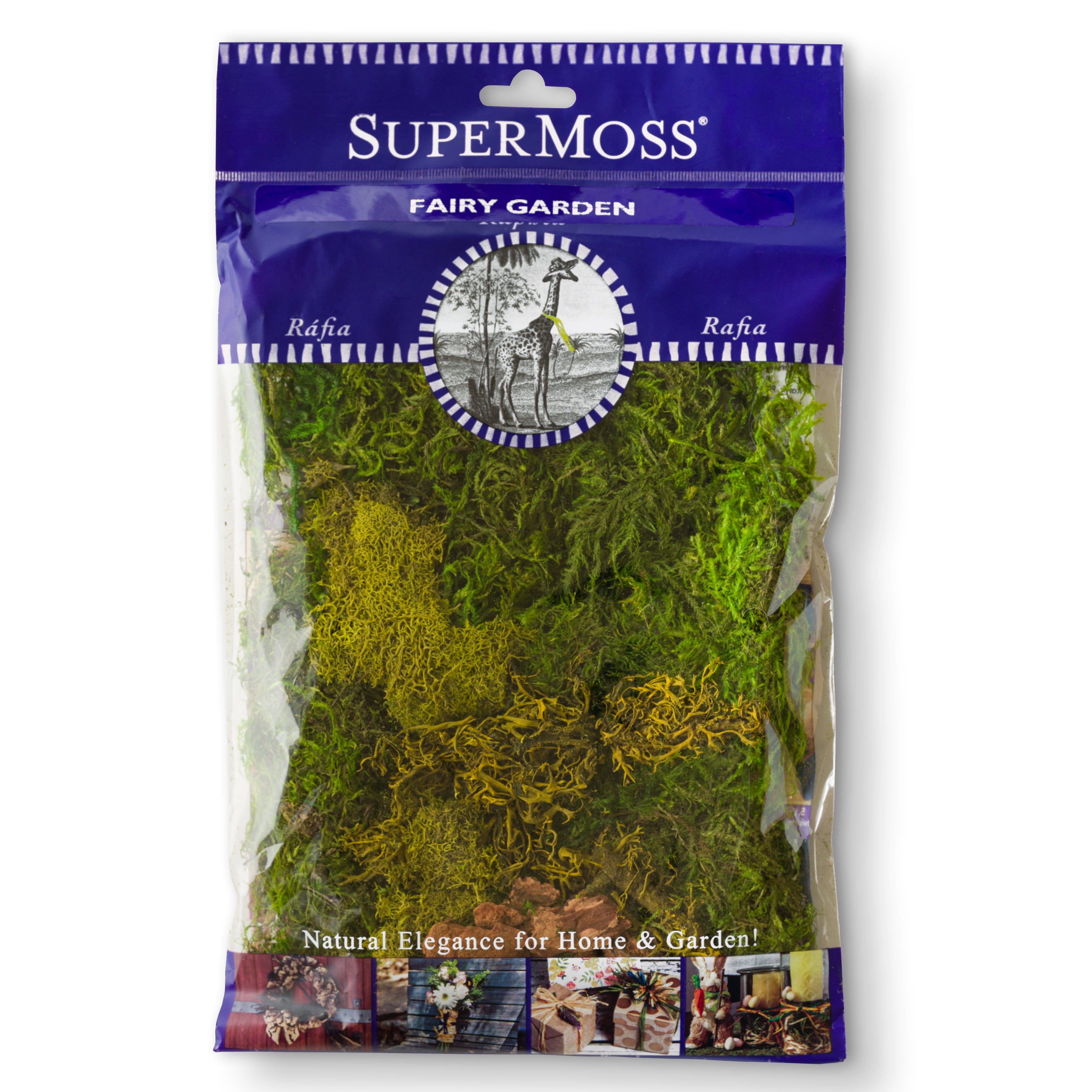 SuperMoss Preserved Mixed Moss, 24 Pack