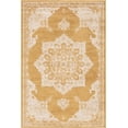 thumbnail image 2 of Rugs.com Eden Collection Rug – 4' x 6' Yellow Medium Rug Perfect For Entryways, Kitchens, Breakfast Nooks, Accent Pieces, 2 of 9