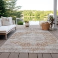 thumbnail image 6 of Addison Rugs Chantille Indoor/Outdoor Traditional Global Copper Washable Rectangle Rug, 5' x 7'6", 6 of 6