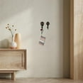thumbnail image 6 of 1set 2 Sets Key Pattern Key Holder Wall Mounted Wooden Wall Hooks Key Holder for Wall Key Organizer Decorations Rustic Key Decor Hanger for Room Wooden Hooks for Keys Home Decor with Hook, 6 of 7