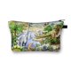 thumbnail image 1 of Estuche de cosméticos de dinosaurio de dibujos animados para mujer, bolsas de viaje para Maquillaje, bolsa de cosméticos Kawaii para niñas, caja organizadora de Maquillaje, Neceser Fivean unisex, 1 of 2