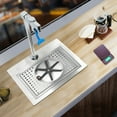 thumbnail image 3 of Glass Rinser, Commercial Durable Hosehold Cup Rinser, Kitchen Sink Cafe Bar For Home, 3 of 8