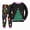 R121-Black, variant on NOLDARES Little Boys Pajamas Set Excavator Print Cotton Long Sleeve 2 Piece Sleepwear Cute Print Toddler Boys Pjs Set,Green,4-5 Y