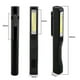 thumbnail image 2 of Luz de trabajo recargable por USB, 2 lámparas de inspección LED, linterna COB de bolsillo con clip magnético para el hogar, 2 of 5