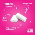 thumbnail image 4 of PUR Gum, Aspartame Free, Sugar Free & 100% Xylitol, Pomegranate Mint Chewing Gum, 9 Pieces, Pack of 12, 4 of 6