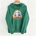 thumbnail image 5 of Molidfa Women's Cartoon Ghost Hoodie Candy Pumpkin Halloween Graphic Sweatshirt, 5 of 5