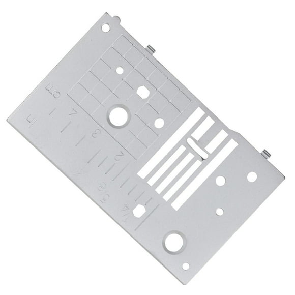 Placa de Cuello de de Acero Inoxidable Domésticas Zulema Placa de la aguja de la máquina de coser