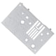thumbnail image 3 of Licencia de Cuello de acero Inoxidable para máquinas de coser domésticas Perfecl Placa de la aguja de la máquina de coser, 3 of 8