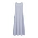 thumbnail image 2 of Mini Vestido de Verano de la Moda de las Mujeres Impreso sin Mangas Cuello Redondo de la Longitud Del Tobillo Vestido Casual, 2 of 6