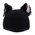 thumbnail image 1 of Bonita funda para casco de esquí para deportes de invierno, elástica y decorativa. Negro, 1 of 9