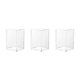 thumbnail image 1 of Desktop Storage Pencil Case for Home Use Transparent Acrylic Small Items Organizer 4Pcs, 1 of 4