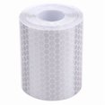 thumbnail image 2 of 1 Roll 1m*5cm Car Reflective Tape Warning Tape Strip Sticker Warning Light Reflector Protective Sticker Auto Motorcycle Sticke, 2 of 9