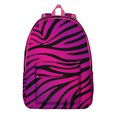 thumbnail image 1 of Rainbow Zebra Pattern Travel Backpack, Colorful Multicolor Zebra Print Daypack with Gradient Cartoon Design for Fashion Lovers, 1 of 5