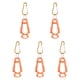 thumbnail image 1 of 5 piezas de abrazaderas para guantes de exterior, gancho multiusos para construcción al aire libre Naranja, 1 of 9
