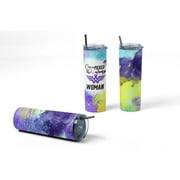 Pancreatic Cancer Picked the Wrong Woman - 20 oz. Skinny Tumbler