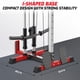 thumbnail image 3 of Máquina de Poleas para Gym en Casa - Sistema de Lat Pulldown y Remo Montado en Pared, 5 en 1, Capacidad 400 lbs– Rojo, 3 of 8