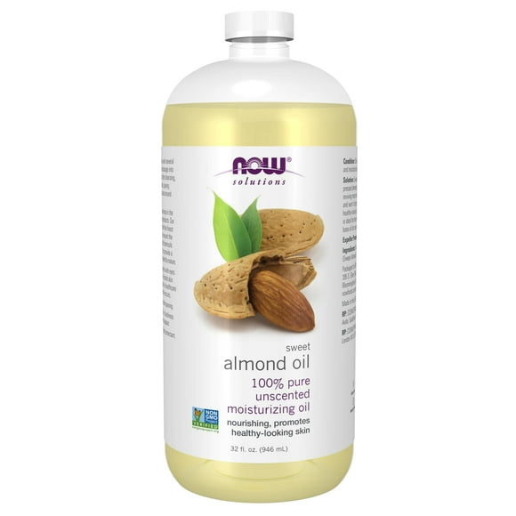 Aceite hidratante NOW Solutions Aceite de almendras dulces 946ml